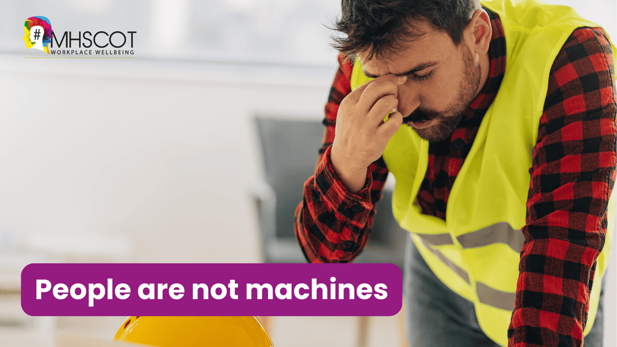 Remember: People Are Not Machines