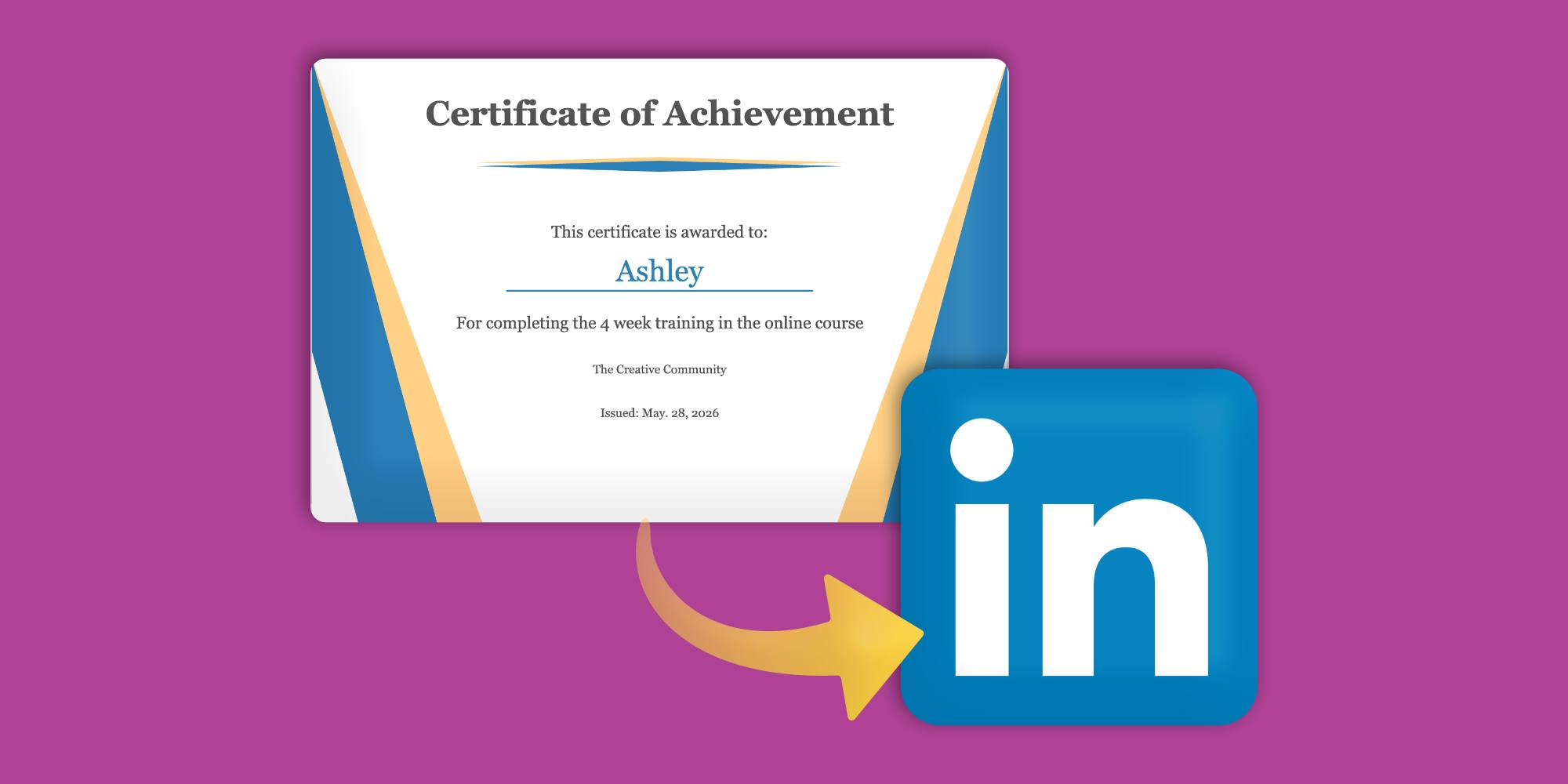 Heights Platform How to Make Online Course Certificates Shareable on LinkedIn