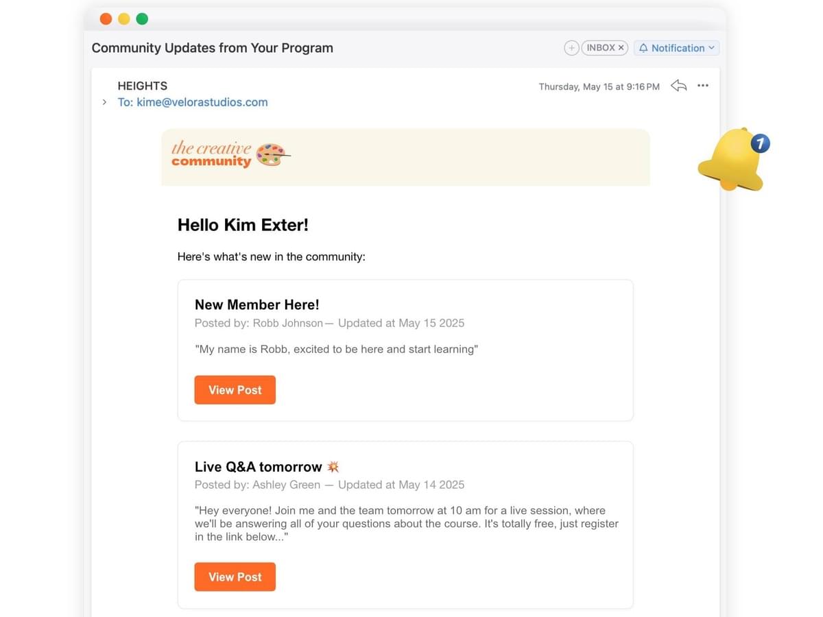 Heights Platform community building