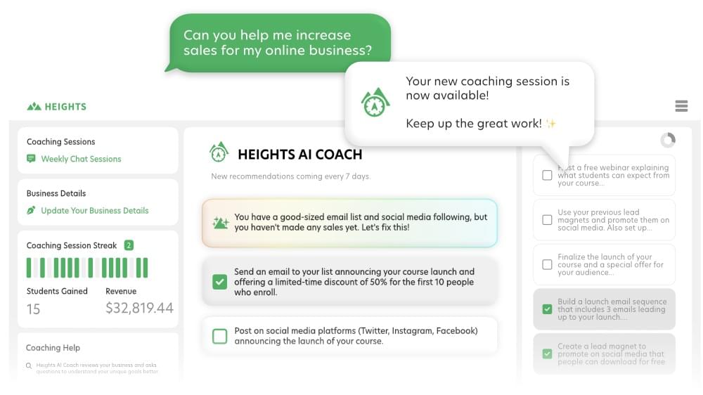 Heights Platform AI Coach