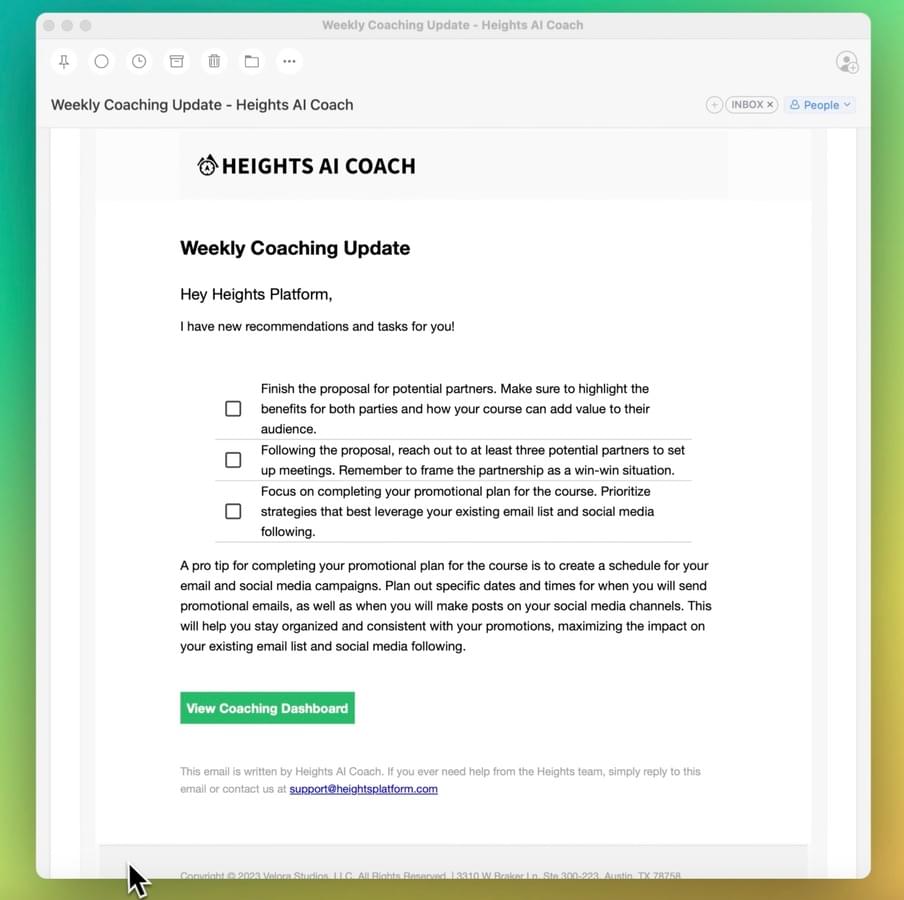 Heights Platform AI Coach