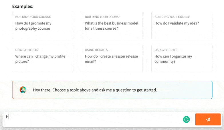 Heights Platform AI online course creation