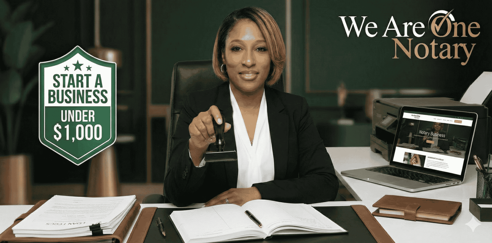 Start a Business for Under $1,000: The Real Costs and Equipment Needed to Become a Notary