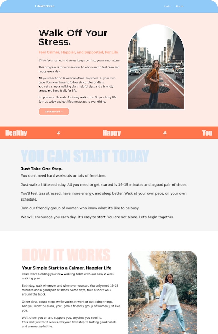 Website Example Health