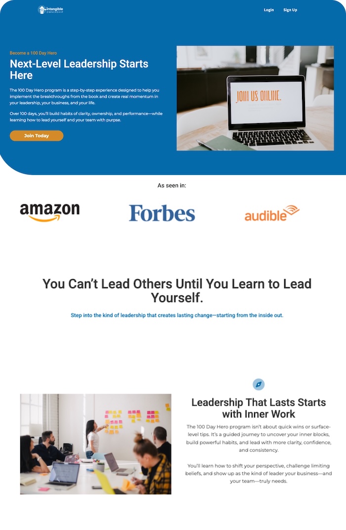 Website Example Leadership