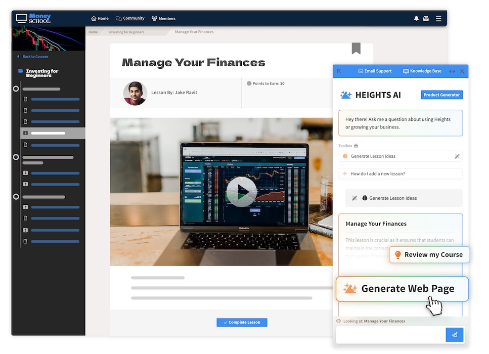 Accounting online course example