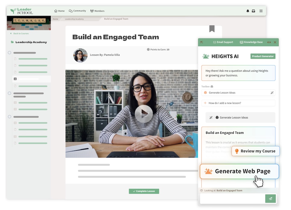 Employee Training online course example